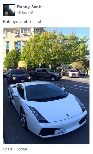 Victoria police seize Lamborghini for excessive speed - image