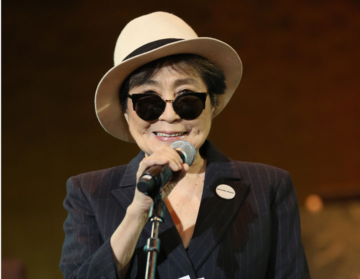 Yoko Ono, pictured in November 2010.