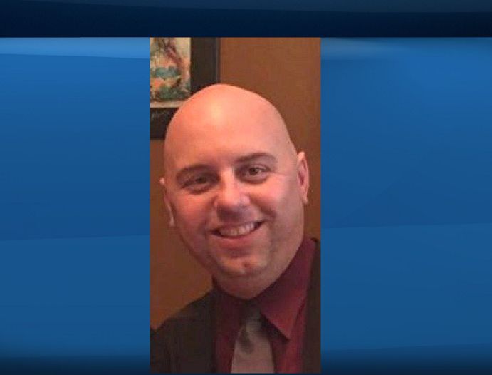 Edmonton Police are searching for 42-year-old Dwayne Demkiw, who may have been wearing the clothing seen in the photograph above at the time of his disappearance.