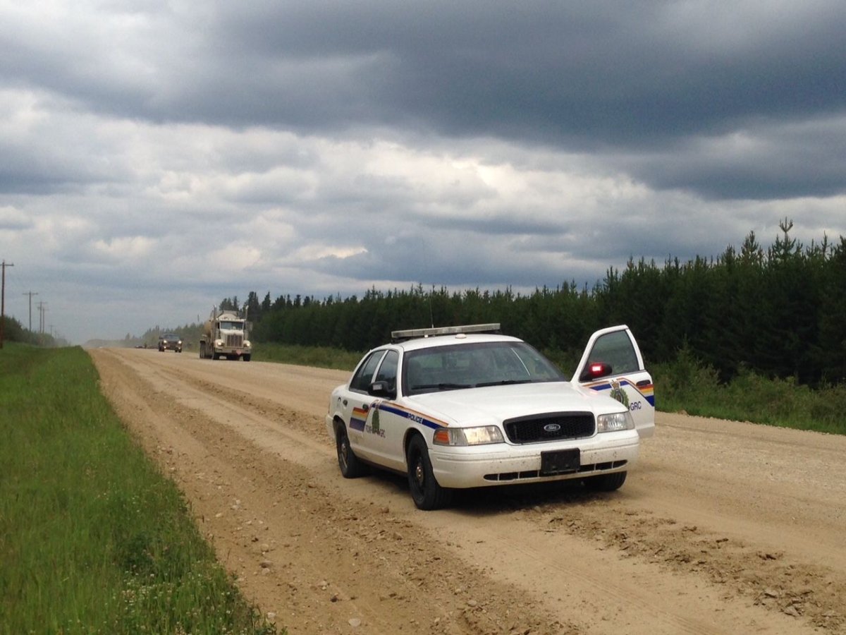 RCMP say two people have been killed at a work camp southwest of Fox Creek, Alberta after a man attacked people with a knife.