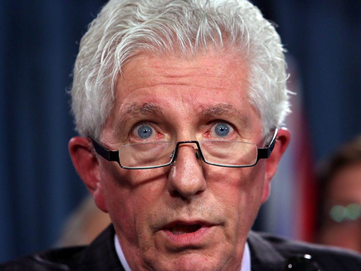 Bloc Quebecois Leader Gilles Duceppe talks about his return as party leader during a news conference in Ottawa, Thursday June 11, 2015. 
