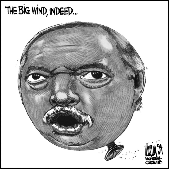 IN PICTURES: Montreal satirist Aislin remembers Jacques Parizeau - image