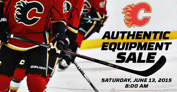 Calgary Flames to sell game-used equipment at weekend sale - image