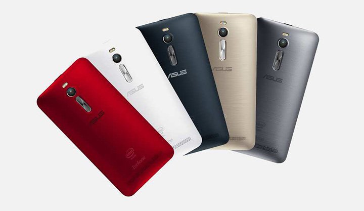Asus Zenfone 2 with Intel Atom processor and 64 GB memory with 4GB RAM