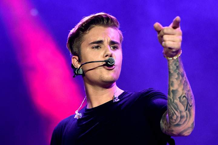 Justin Bieber, pictured in May 2015.