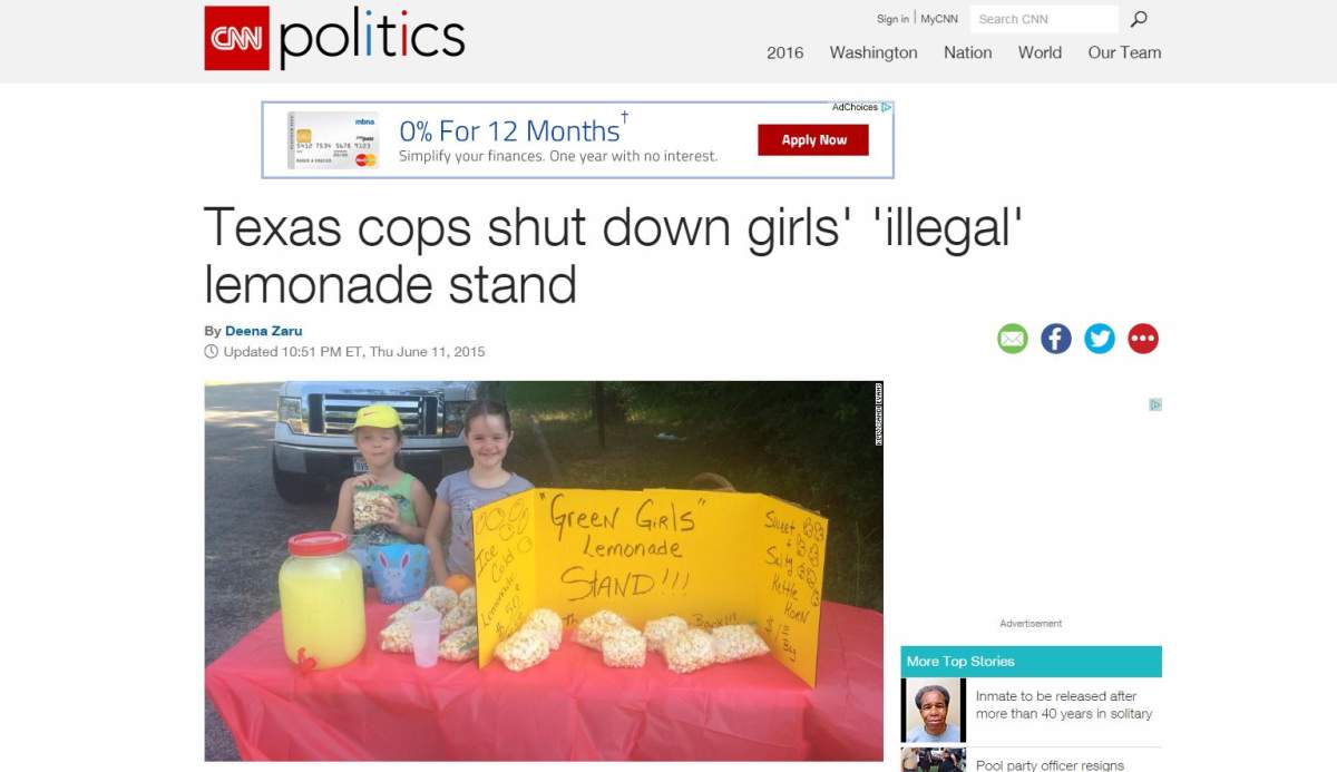 A lemonade raid, a racist reminder, and other things that were real and fake online this week - image