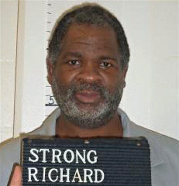 This Feb. 9, 2014 photo provided by the Missouri Department of Corrections shows Missouri death row inmate Richard Strong. 