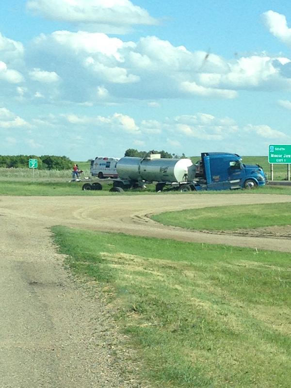 Serious crash in Chamberlain, Sask. - image