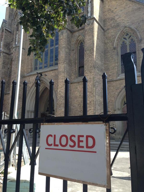 Iconic Toronto church shutters doors due to safety concerns