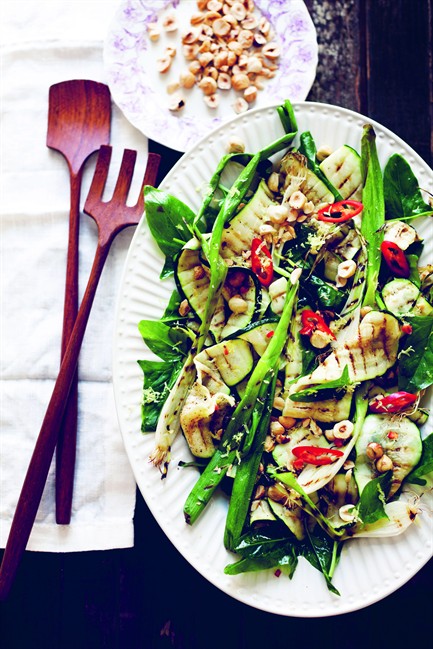 'My New Roots' recipes Grilled salad crunchy brittle