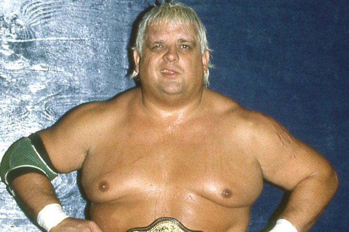 Former wrestler Dusty Rhodes, pictured in an undated publicity photo.
