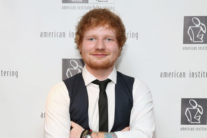 Ed Sheeran, pictured on June 8, 2015.