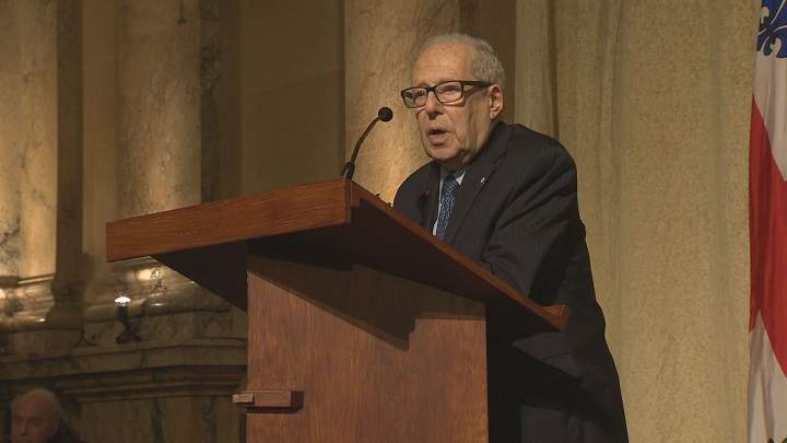 Dr. Victor Goldbloom released his memoir "Building Bridges" on Monday, June 1, 2015.