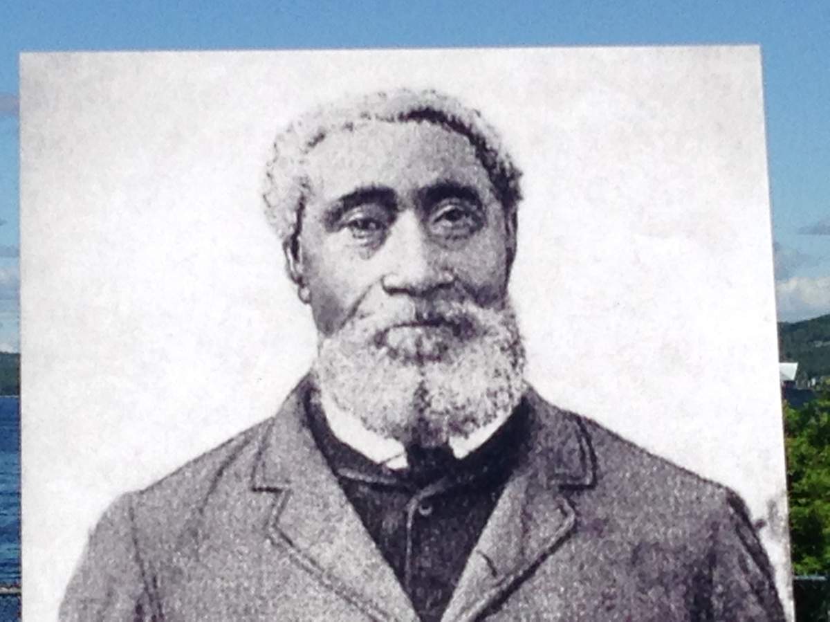 Portrait of William Hall, the first black person & first Nova Scotian to be awarded the Victoria Cross.