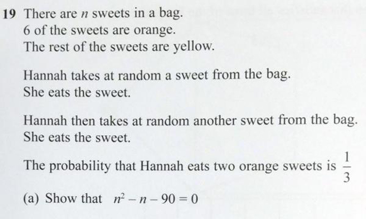 Can you figure out the Hannah's Sweets math problem?