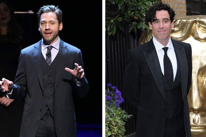 Michael Weston (left) and Stephen Mangan will star in 'Houdini & Doyle.'.