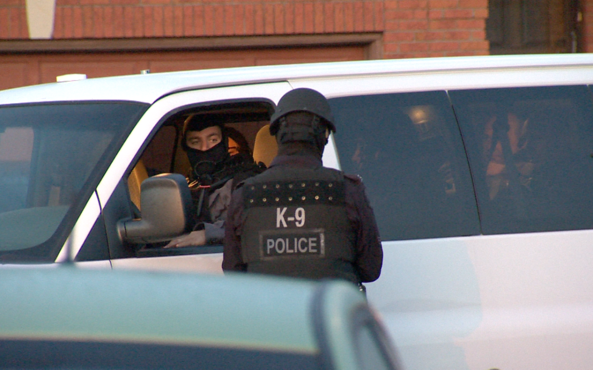 Raids were conducted in Hamilton, Ont. on June 4, 2015.