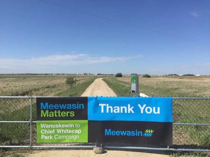 Meewasin Valley Authority unveils a new portion of the Meewasin Trail/Trans Canada Trail.