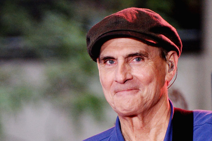 James Taylor, pictured on June 15, 2015.