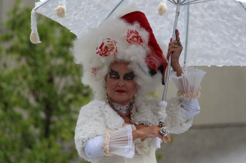 Grand Marshal singer Cyndi Lauper at Toronto Pride Parade.