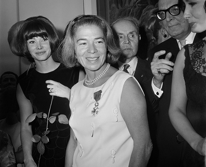 This file picture taken in October 1964 in an unknown location shows Madame Carven, founder of the Carven fashion house. Carven, a driving force in taking France's postwar fashion international, died on June 8, 2015 aged 105, a spokeswoman for her foundation told AFP.