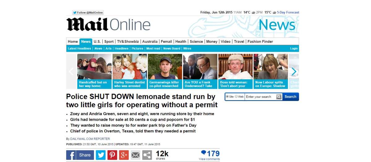 A lemonade raid, a racist reminder, and other things that were real and fake online this week - image