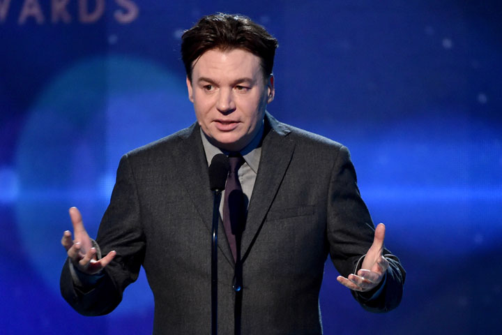 Mike Myers, pictured .