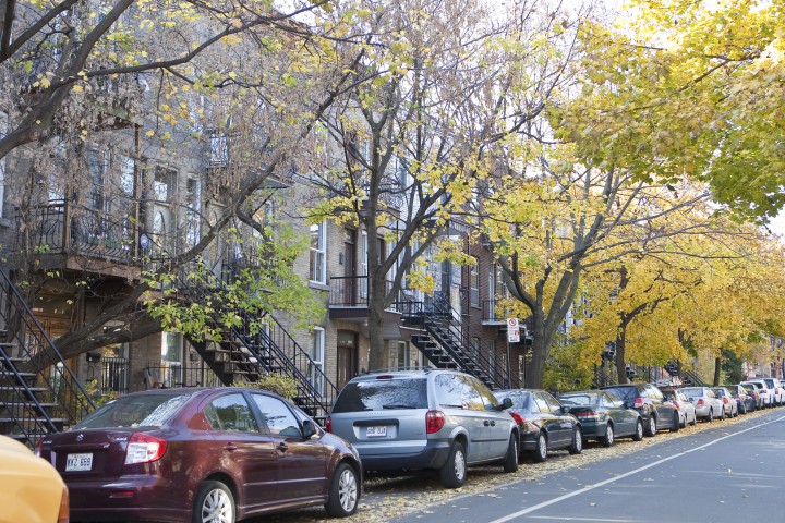 The Mile End neighbourhood of the Plateau-Mont-Royal.