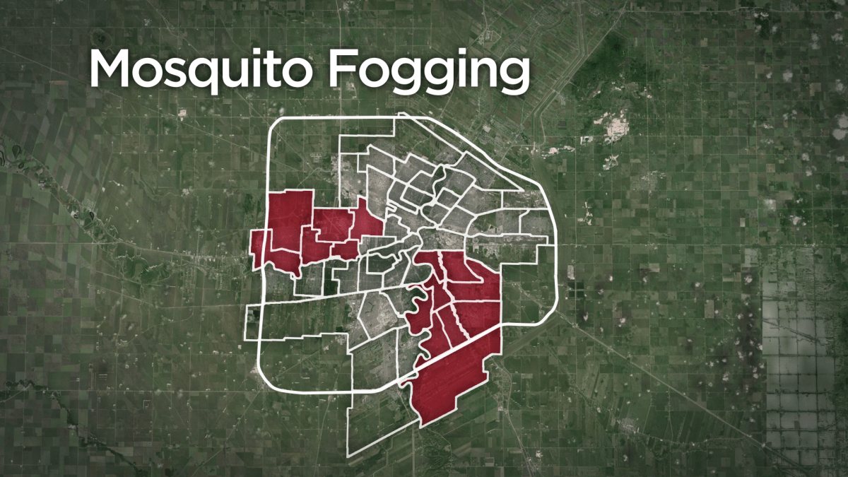 If you live in southeast or west Winnipeg be prepared for fogging trucks to roll down your street Friday night.