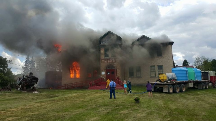 UPDATE: Arson suspected after historic Pelly museum destroyed in fire - image