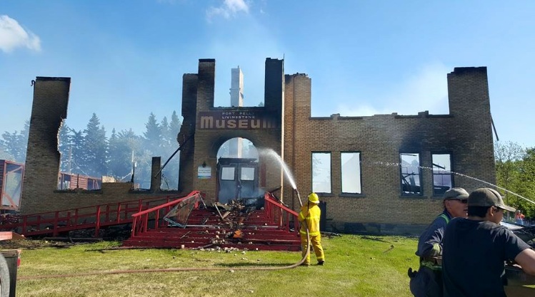 UPDATE: Arson suspected after historic Pelly museum destroyed in fire - image