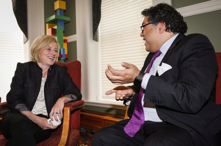 Rachel Notley, Naheed Nenshi