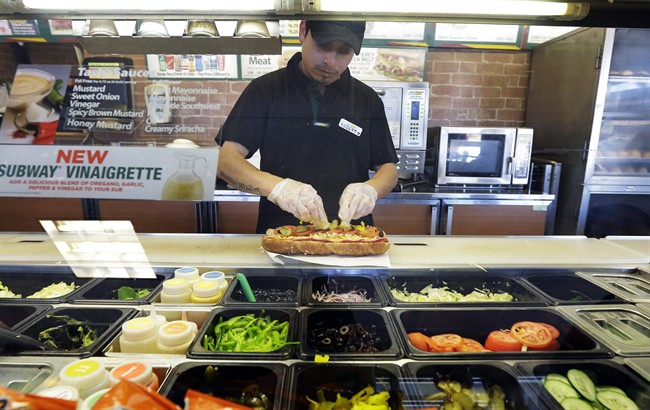 Subway dropping artificial ingredients in North America