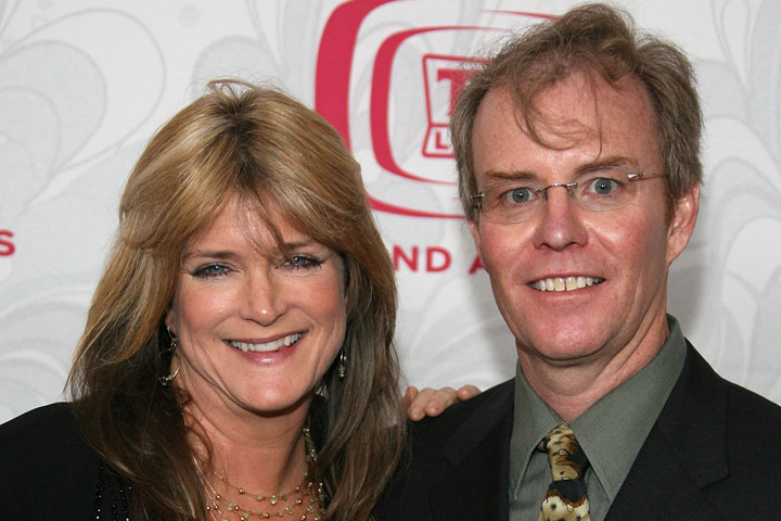 Susan Olsen and Mike Lookinland, pictured in 2007.