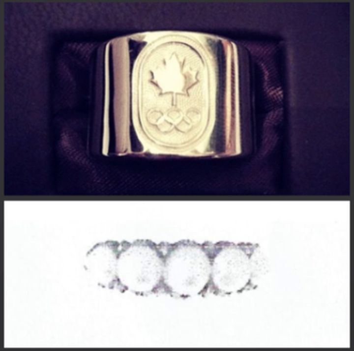 Olympic ring Sarah Reid