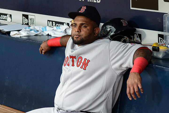 Red Sox Bench Former Giants Star Pablo Sandoval For Using Instagram During  Game - CBS San Francisco