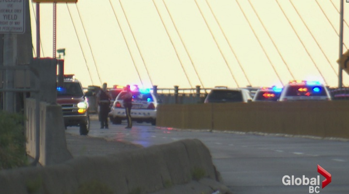 The Pattullo Bridge is open again after a serious multi-vehicle accident closed the crossing Saturday night.