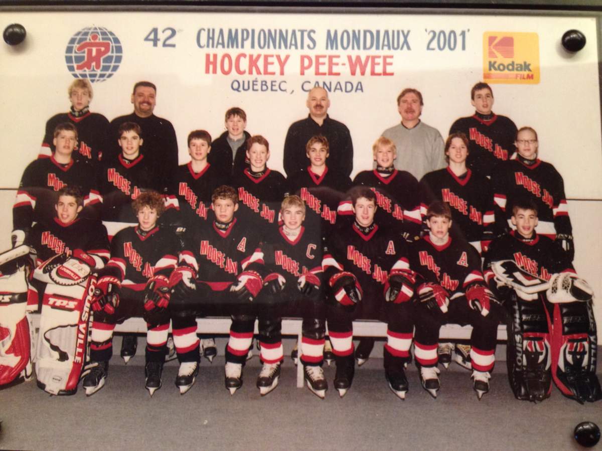Moose Jaw Pee Wee Tier 1 Warriors.