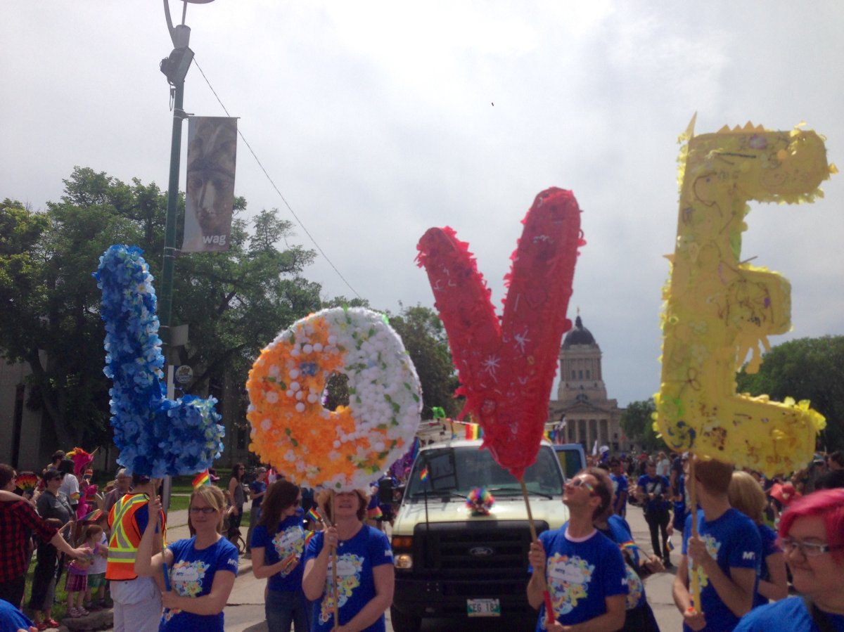 Thousands march Winnipeg streets during Pride Parade Winnipeg