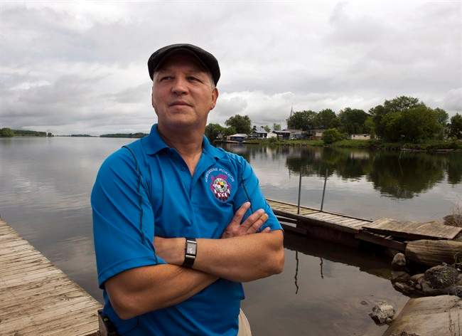 Akwesasne Mohawk Chief Larry King is shown on Tuesday, June 16, 2015 in Akwesasne. 