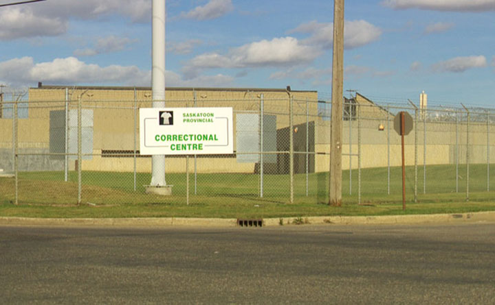 An Alberta man awaiting murder trial at Saskatoon Correctional Centre found guilty of threatening prison staff member.