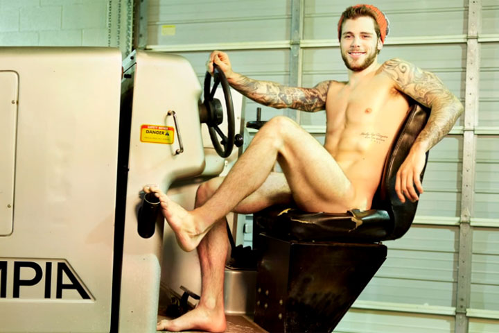 Tyler Seguin, pictured in the 'ESPN The Magazine' Body Issue.