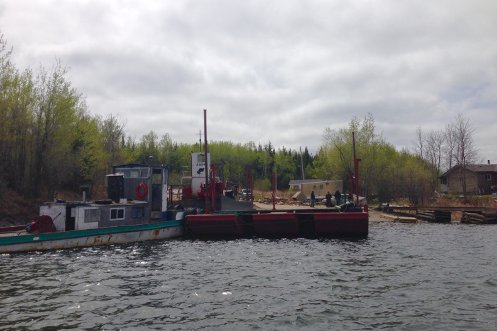 Shoal Lake 40 ferry Amik II Ontario First Nation