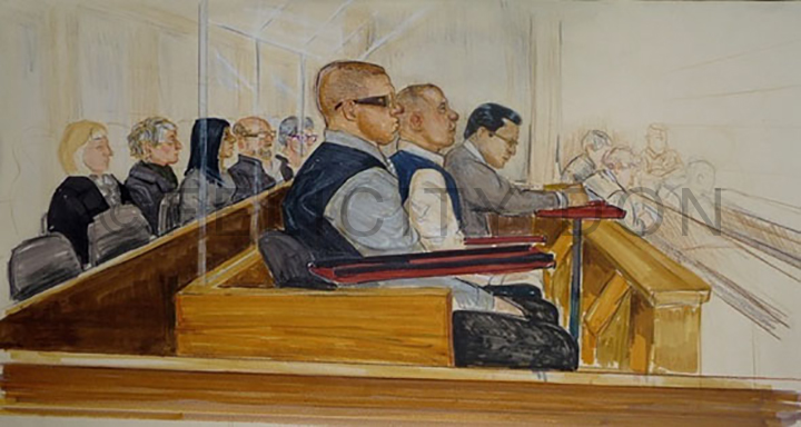 Behind the painting Court sketch artists capture history