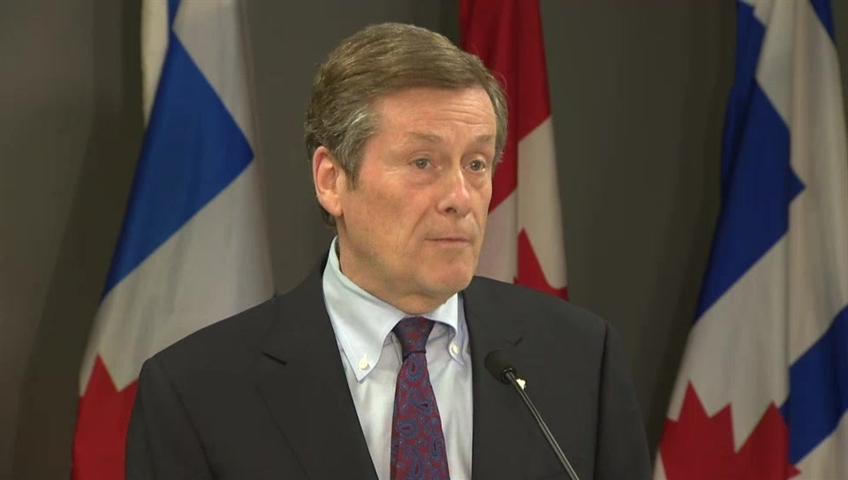 Toronto Mayor John Tory.