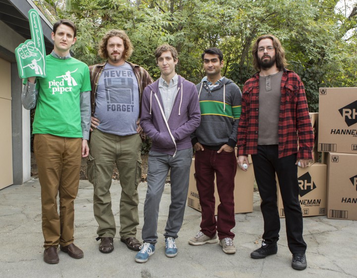 The cast of Silicon Valley