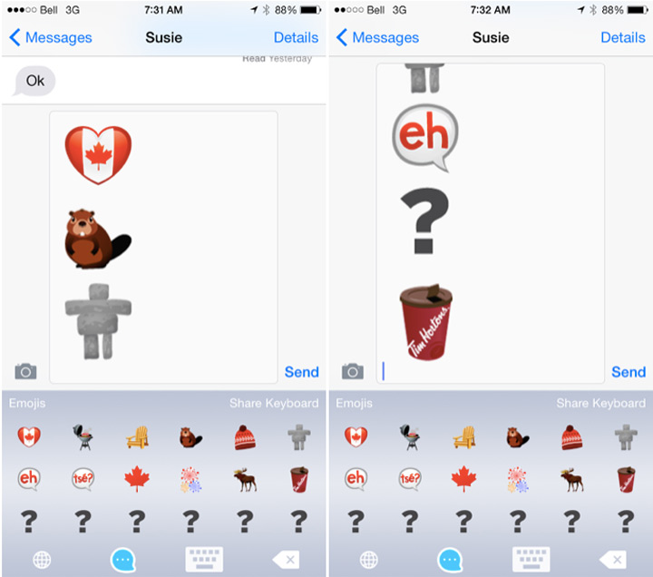 Tim Hortons launches Canadian ‘Ehmoji’ keyboard - image