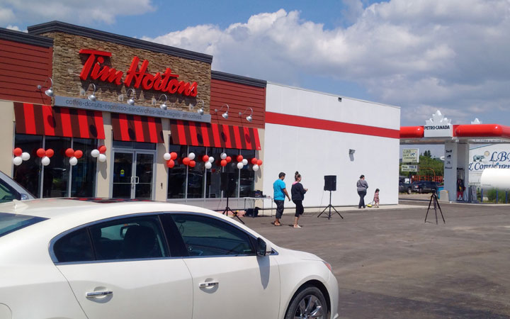 Little Black Bear First Nation in Saskatchewan brews up Tim Hortons franchise and Petro-Can gas station on reserve land.
