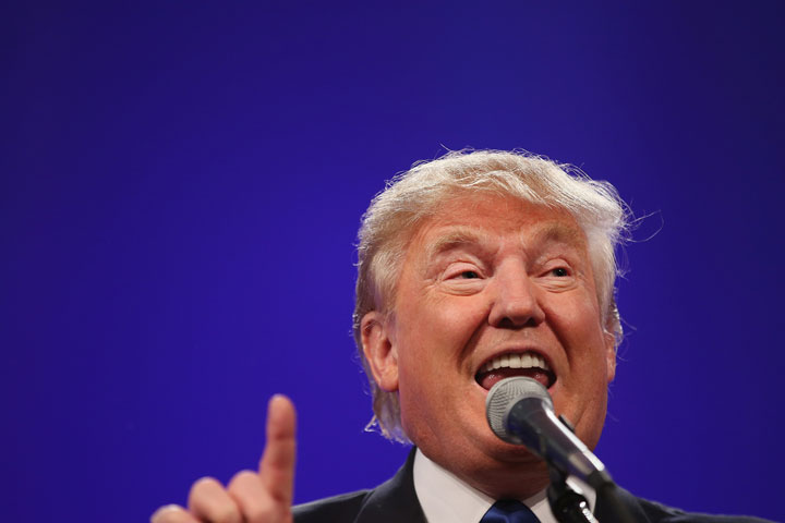 Donald Trump, pictured on June 16, 2015.