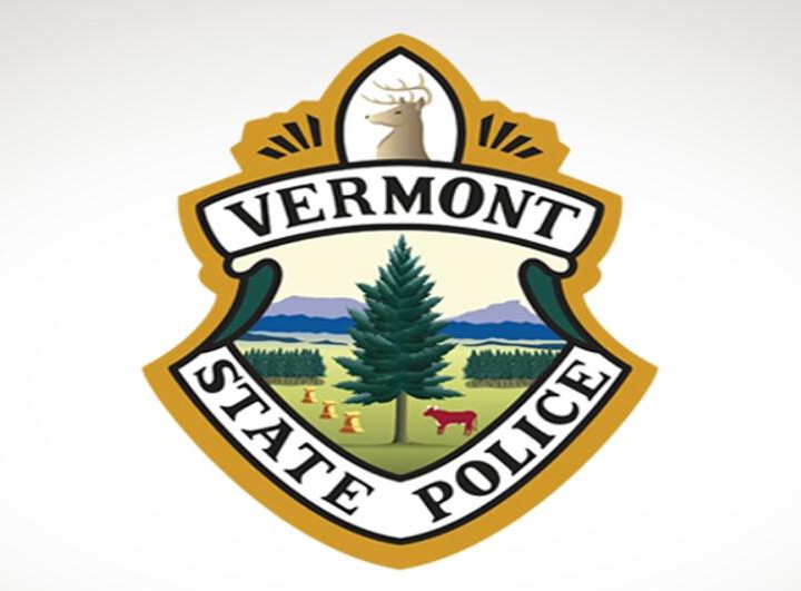 The Vermont State Police logo.